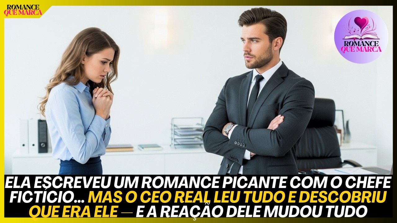 ELA ESCREVEU UM ROMANCE PlCANTE COM O CHEFE FICTÍCIO…MAS O CEO REAL LEU TUDO E DESCOBRIU QUE ERA ELE