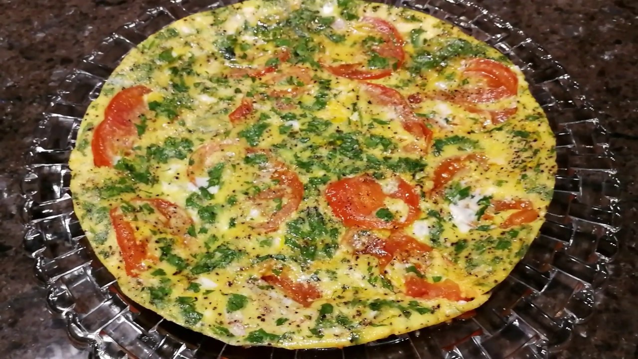 آسانترین املت دنیا،درپنج دقیقه ، صبحانه ای خوشمزه  باآشپزخانه فریبا Easiest Omelette Recipe