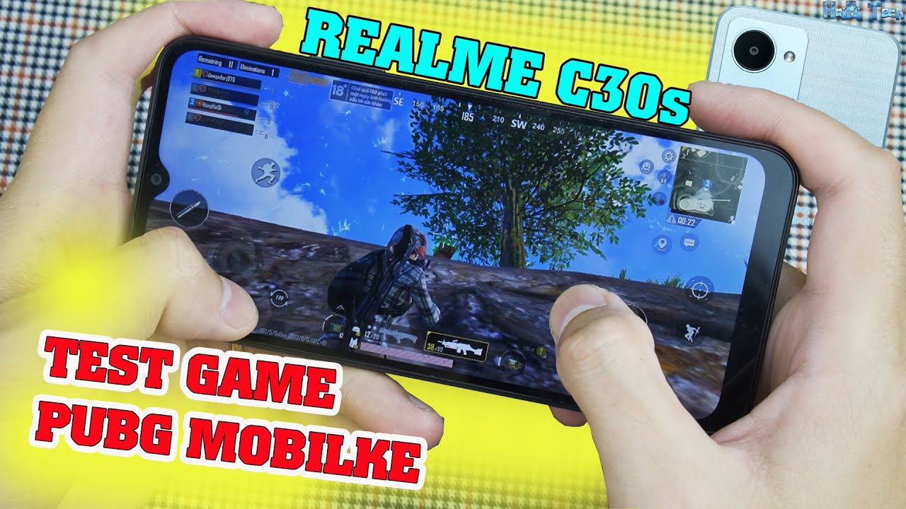 REALME C30s PUBG Mobile Test| Gaming Test| Max Setting| Battery Drain Test and Temperature!