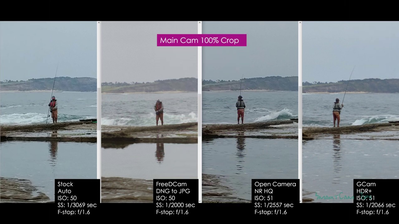LG V30/V30+ Main Camera Test - GCam vs Stock vs Open Camera vs FreeDcam
