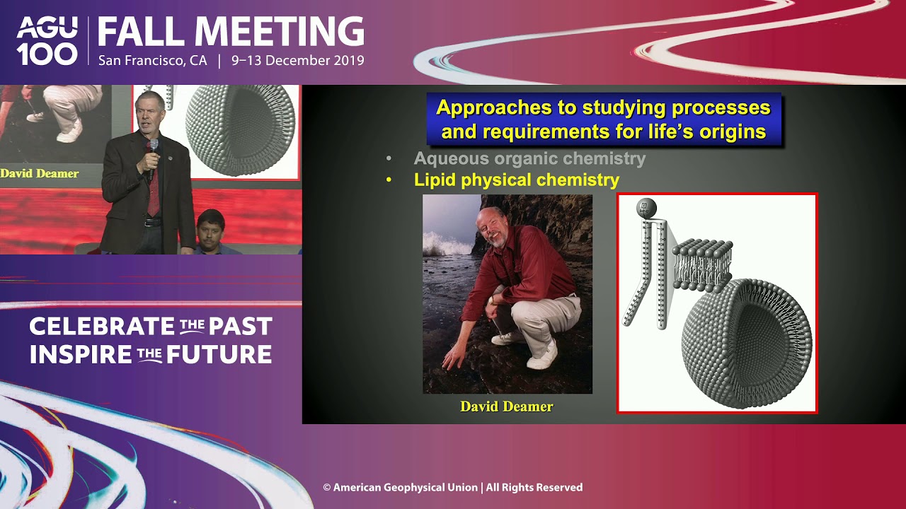 Ingredients for Life -- AGU Fall Meeting 2019