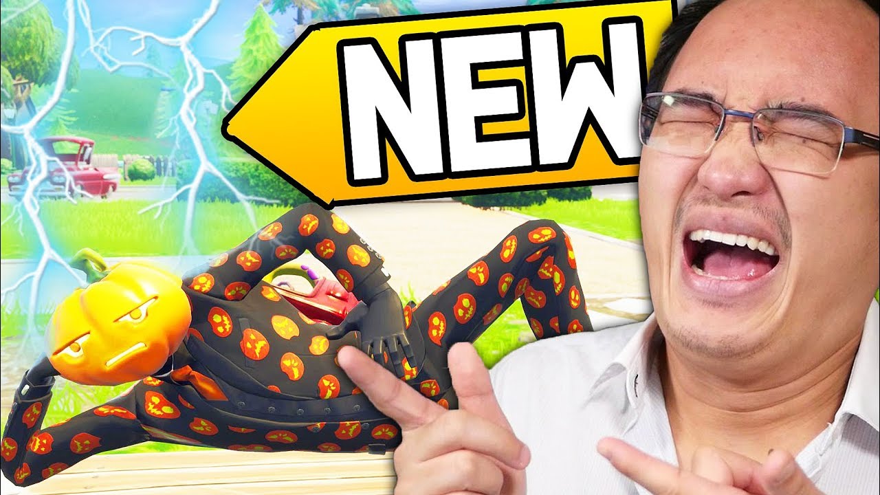 LE PLUS FABULEUX SKIN D'HALLOWEEN *JACK LAGOURDE* SUR FORTNITE BATTLE ROYALE !