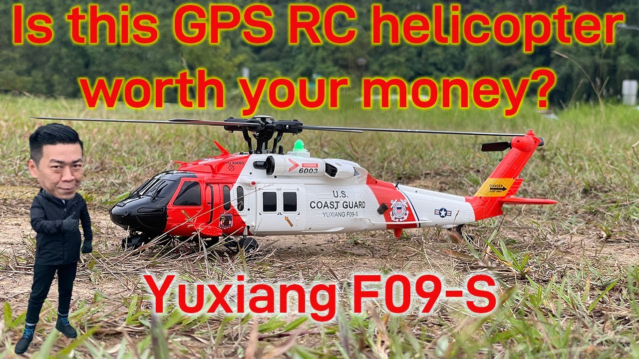 What is a GPS RC helicopter? Uncle Raymond flies the F09-S #rc #helicopters #f09s