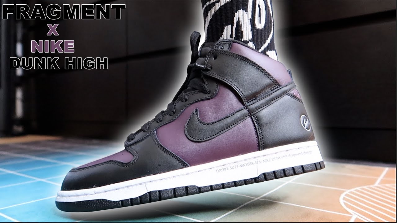 NIKE x FRAGMENT DUNK HIGH REVIEW & ON FEET