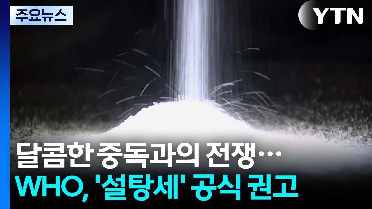 달콤한 중독과의 전쟁... WHO, '설탕세' 공식 권고 / YTN