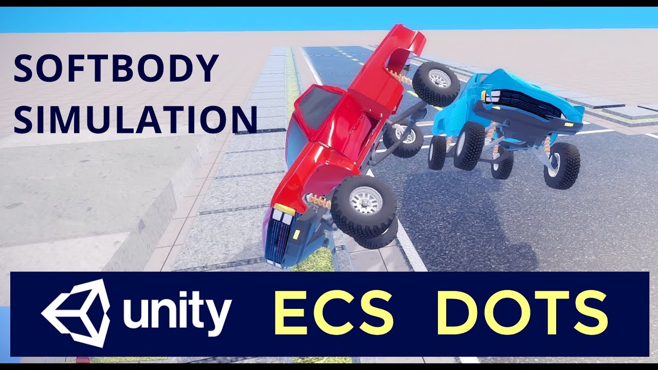 Unity 3D Car Physics with Soft Body Simulation