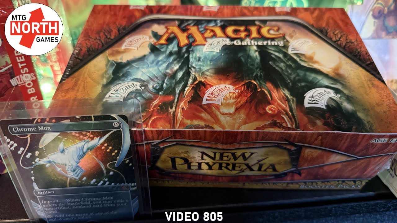 New Phyrexia Booster Box Opening! Old Phyrexia Foil Chasing With Pricing