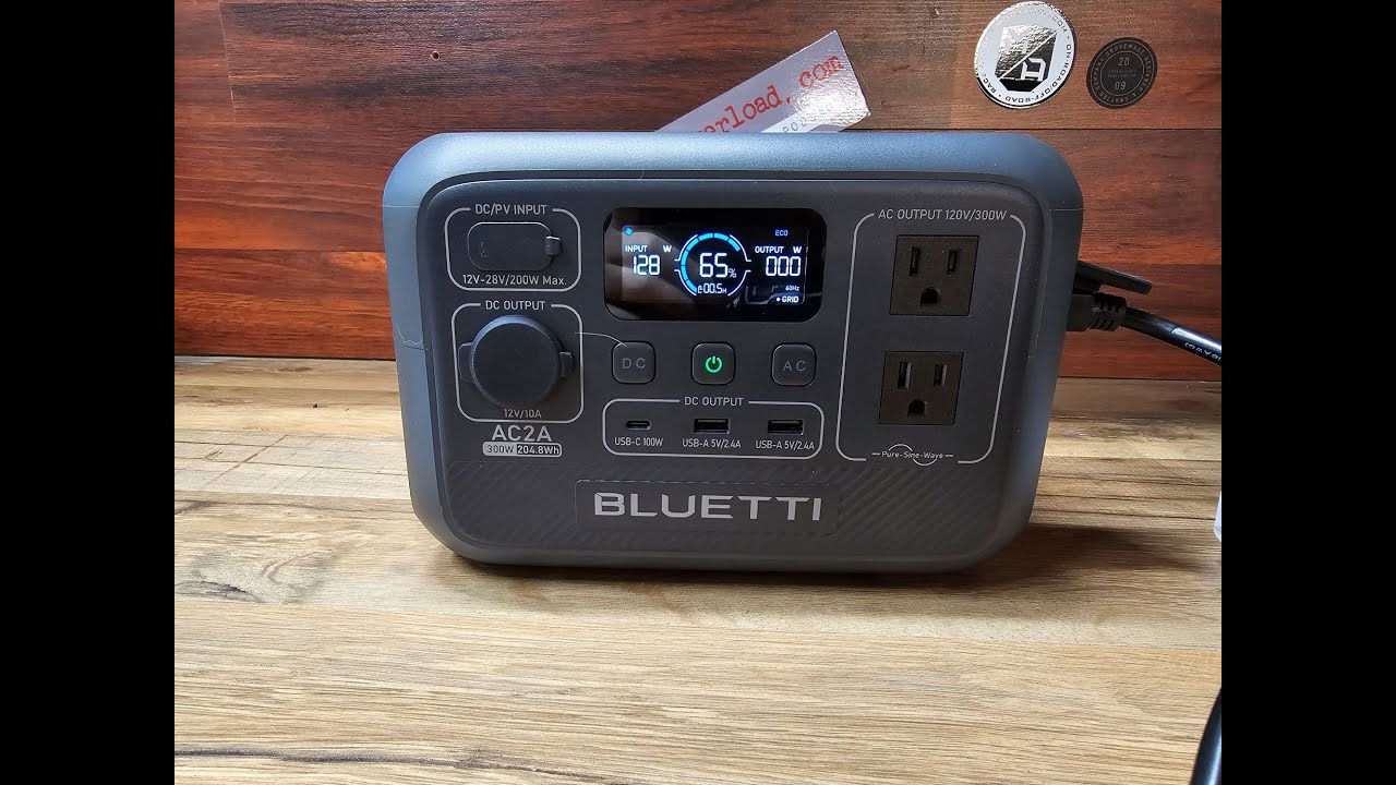 Unboxing the Bluetti AC2A Portable Power Station