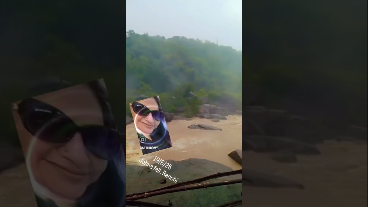 johna fall ranchi in monsoon 2025 #love #bolleywoodsong #bollywoodsongs #travelvlog #travel