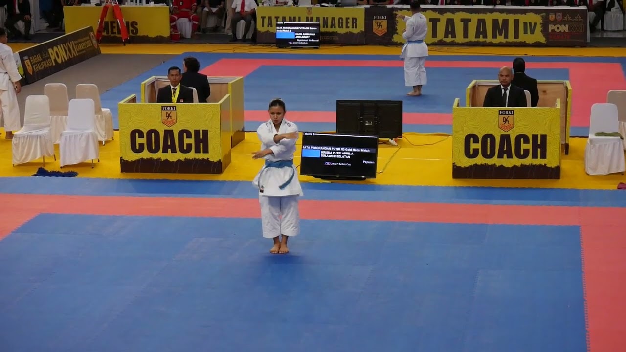 FINAL BK PON - Krisda Putri (SULSEL) Vs Marzella Sekar (BANTEN)