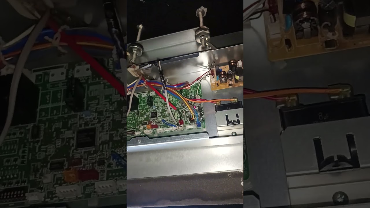Mitsubishi duct ac P 8 Error code solved #accircuits #hvaccompressor #ac