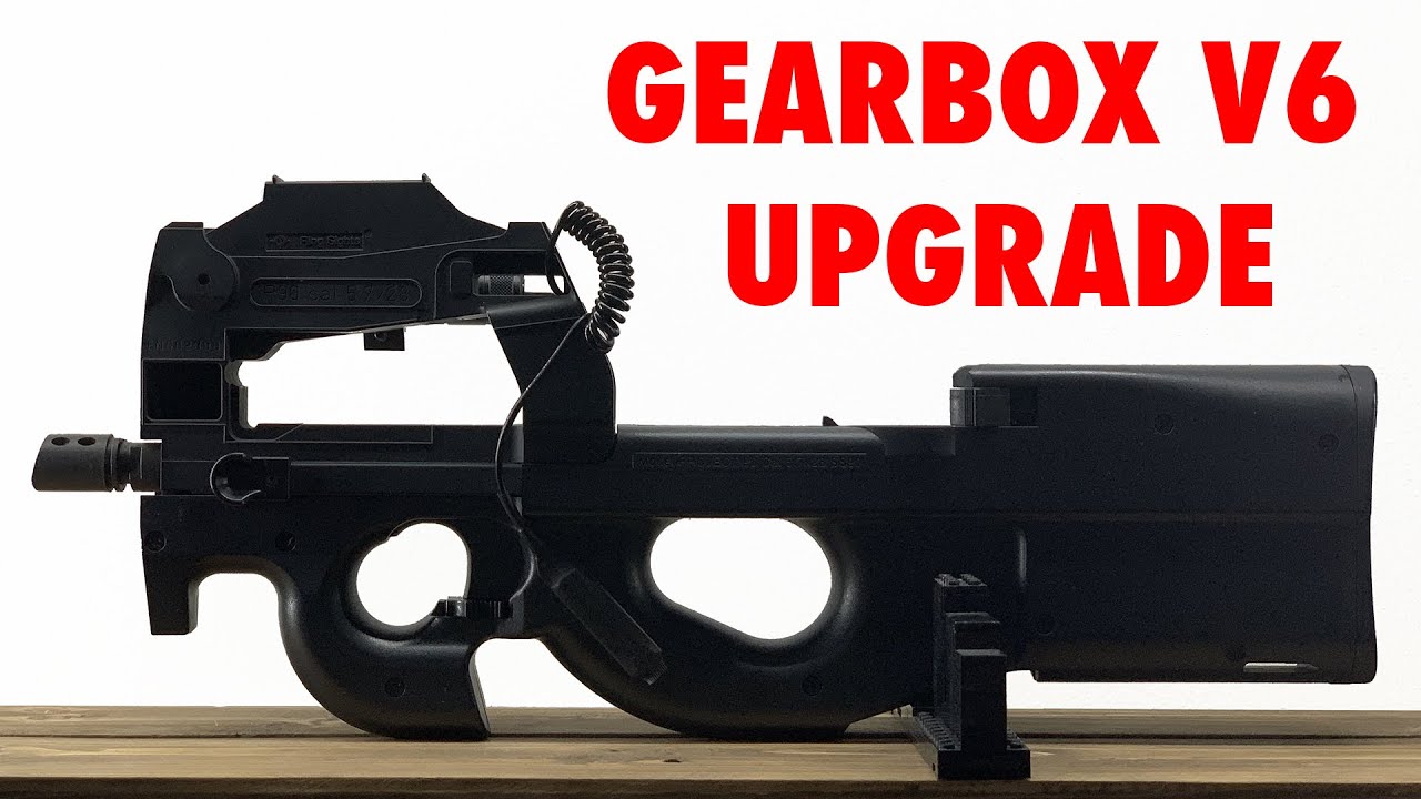Upgrade P90 Airsoft - Gearbox Ver. 6 2018