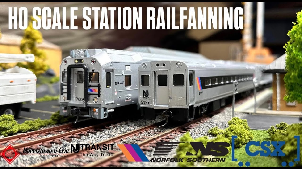 HO Scale RailFanning NJ: The Mainline
