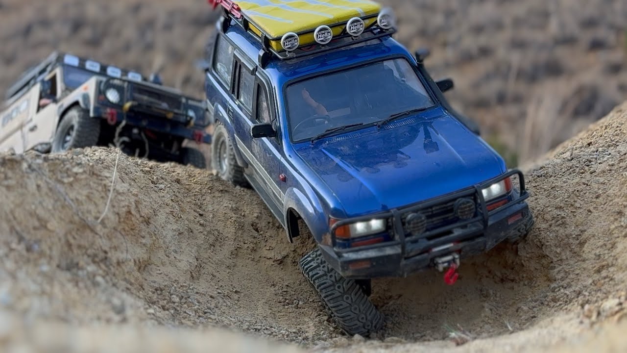 TOYOTA LC80 vs DEFENDER 90 #2