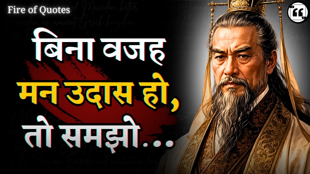 बिना वजह मन उदास हो, तो समझो– | Xunzi की सबसे गहरी सीख | Chinese Philosopher Life Lessons in Hindi