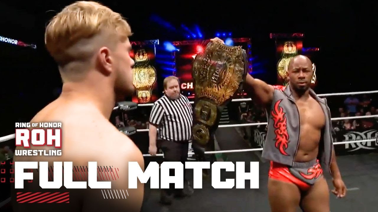 FULL MATCH Will Ospreay vs. Jay Lethal | ROH World Title | Death Before Dishonor 2018