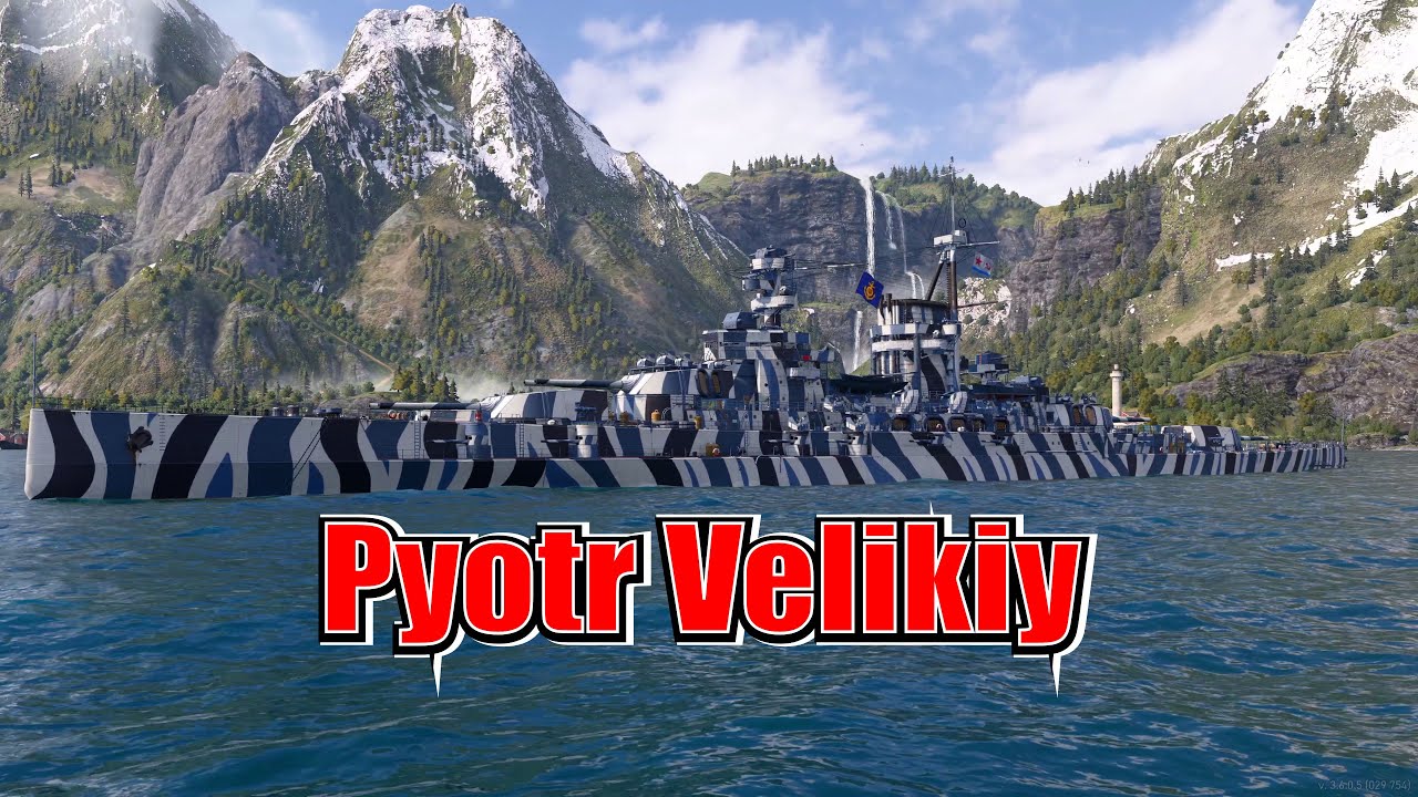 Path to The Vladivostok! Pyotr Velikiy! (World of Warships Legends) Xbox Series X 4k