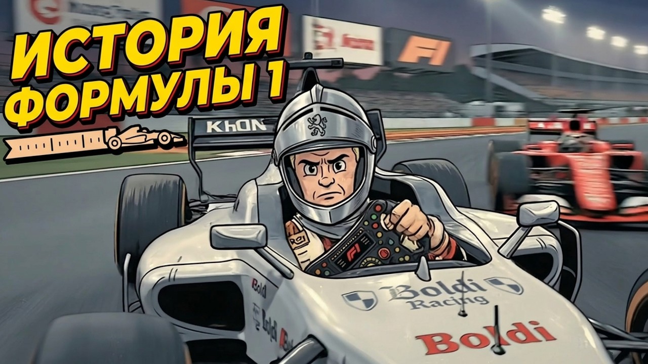 История Формулы-1:Эволюция скорости!