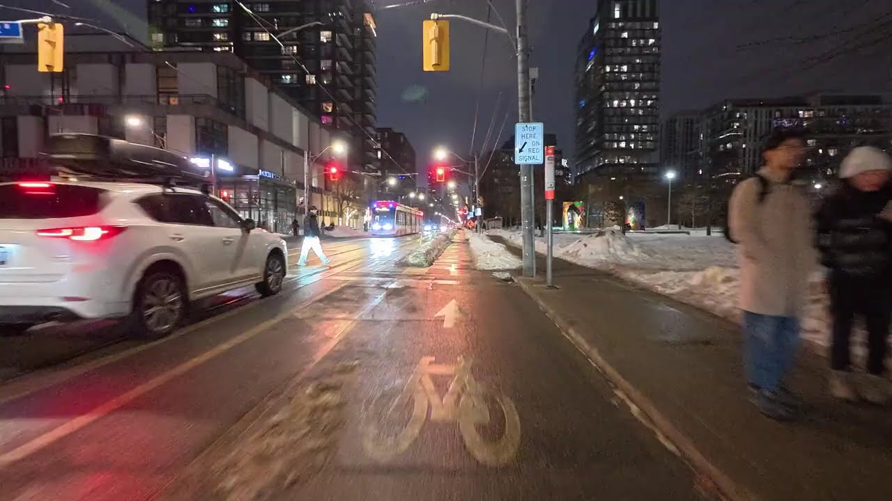 Bicycle Dash Cam | Dowtown Toronto