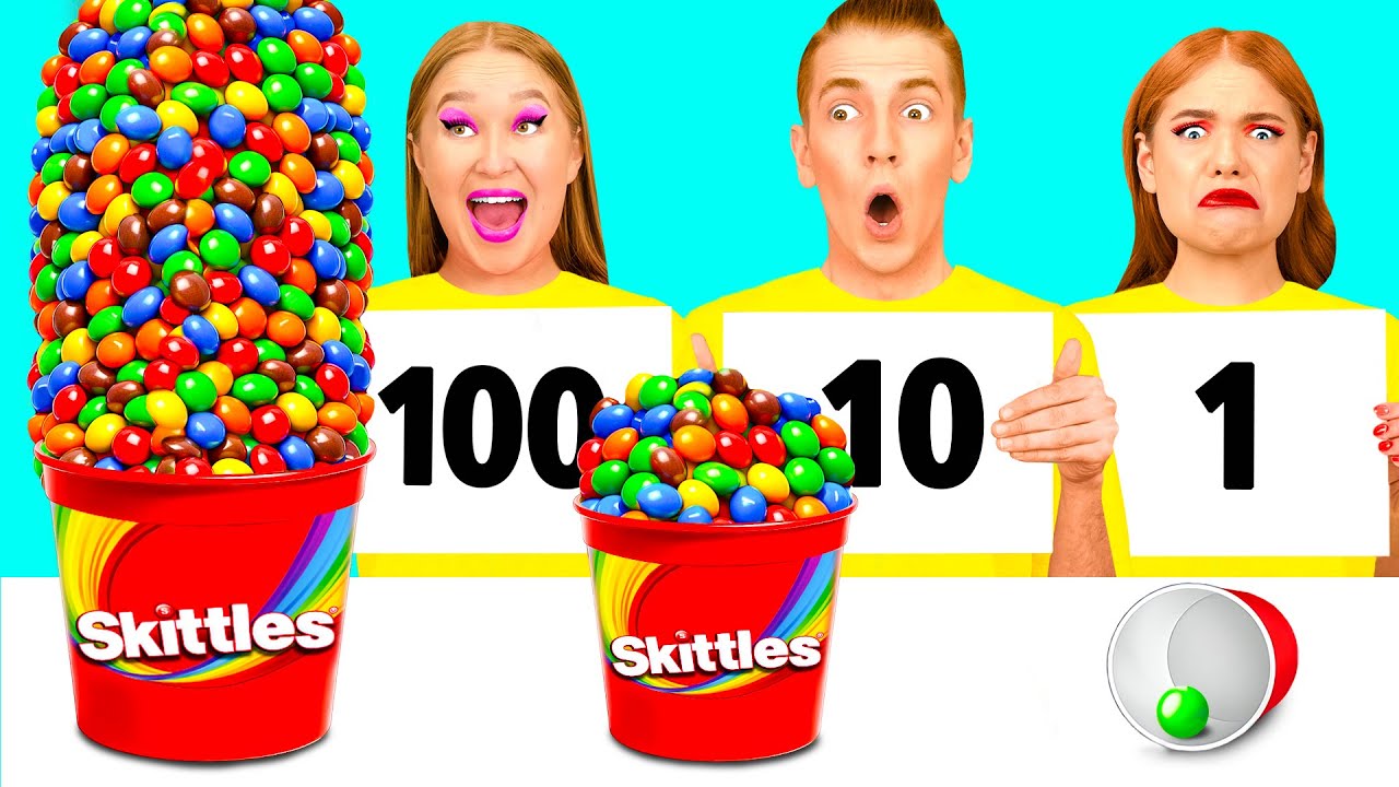 100 Слоев Еды Челлендж | Потрясающие Кухонные Хитрости от BooGaGa