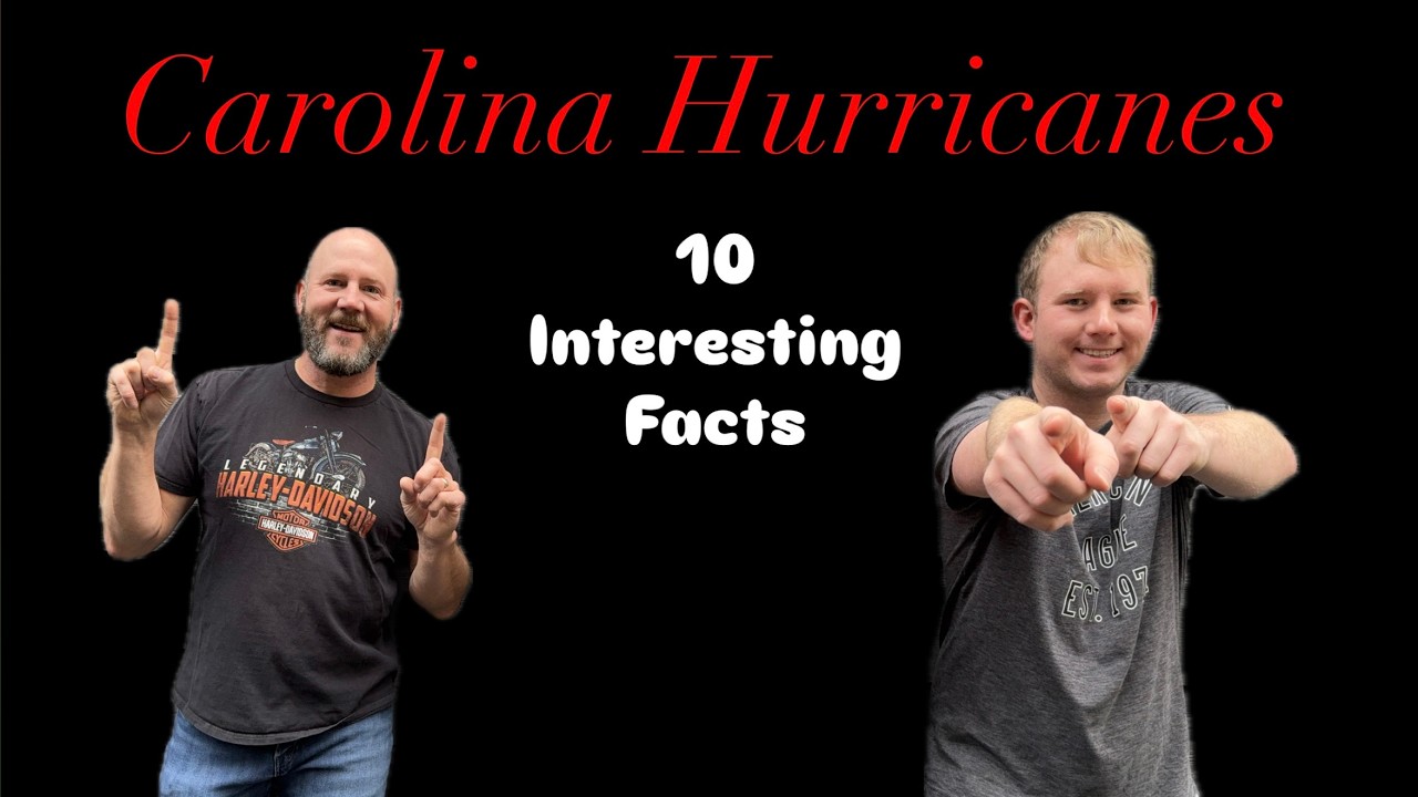 10 interesting facts about the Carolina Hurricanes hockey franchise!
