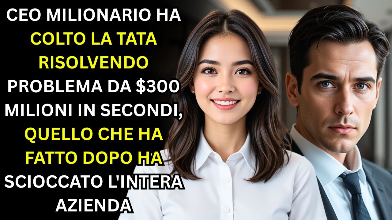 milionario ha colto la TATA risolvendo PROBLEMA da $300 MILIONI in secondi, poi ha SCIOCCATO tutti