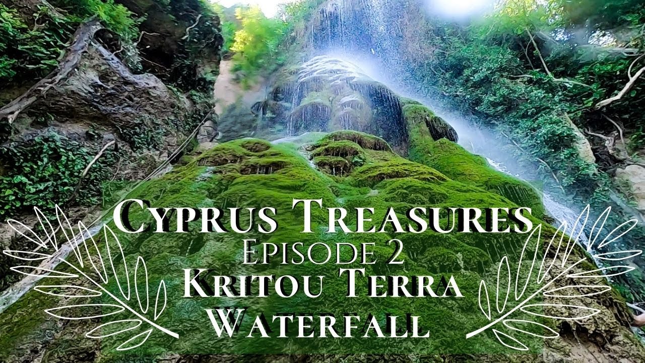 KRITOU TERRA WATERFALL, the most MAGICAL waterfall in CYPRUS.