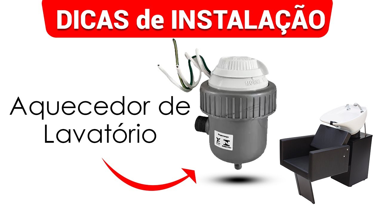 Como instalar o AQUECEDOR no LAVATÓRIO [DICAS]