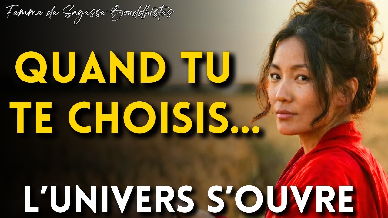 Quand tu te choisis enfin… l'univers commence à s'ouvrir | Femmes de Sagesse Bouddhistes