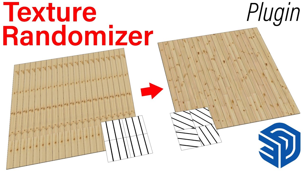 Texture Randomizer Plugin for SketchUp - TutorialsUp
