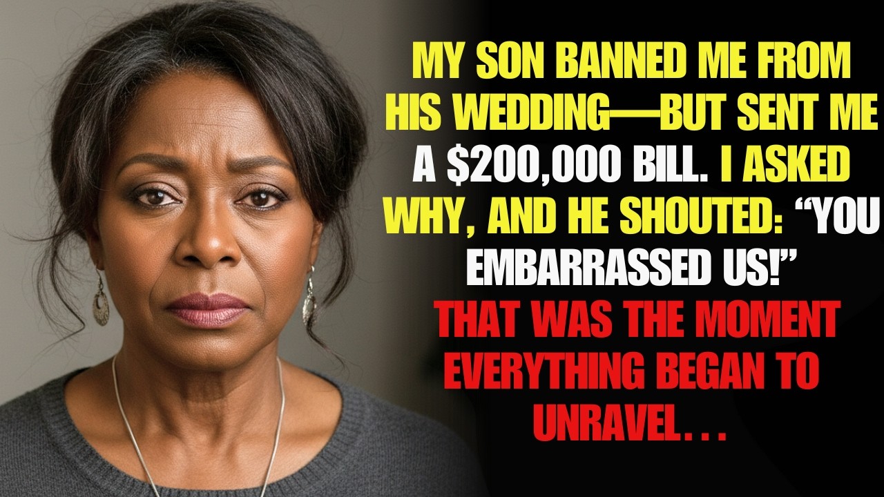 My Son Banned Me From His Wedding—Yet Demanded $200,000 For The Ceremony And Honeymoon!