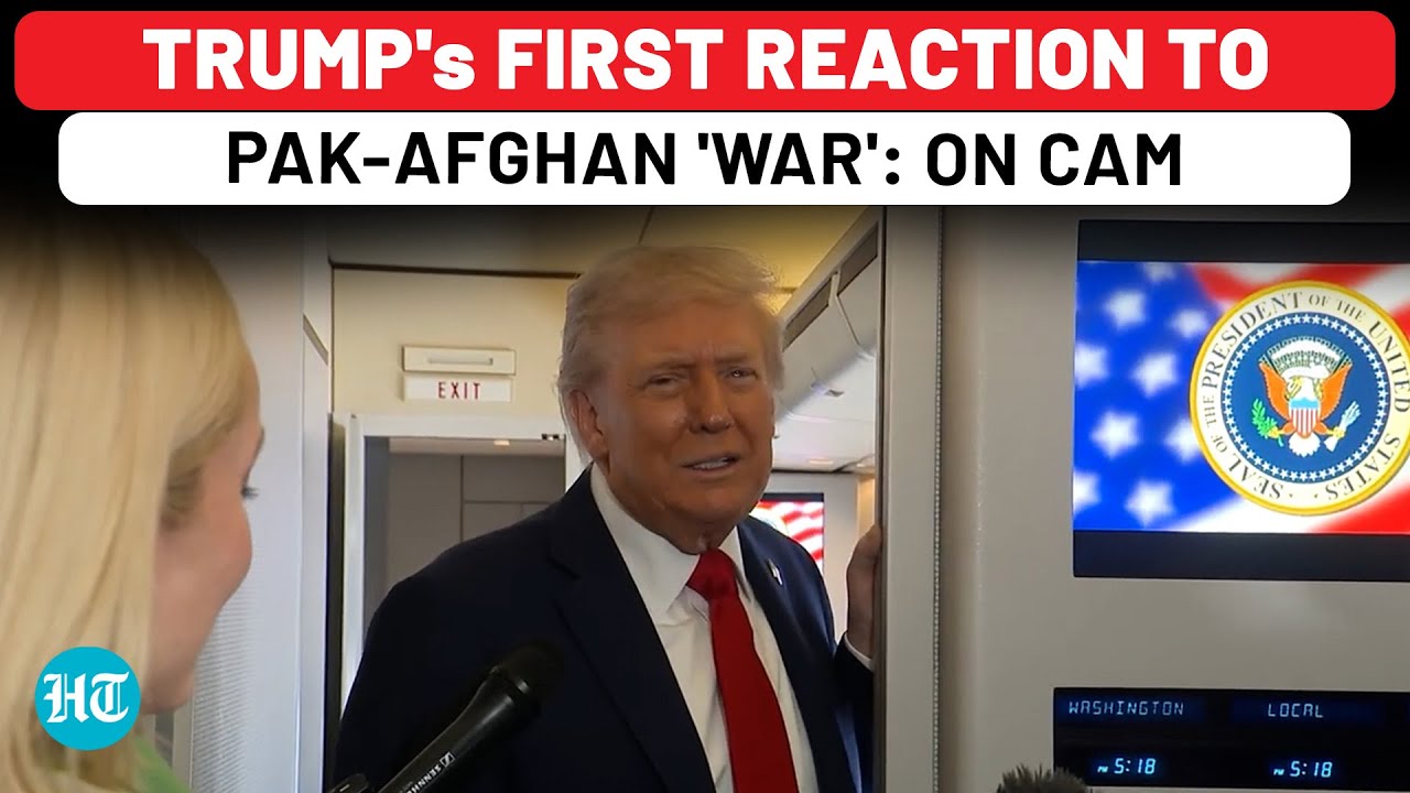 Trump Stuns Pakistan In 1st Reaction On Afghan Border Clash, Weeks After Pak Army Chief Meet|Taliban