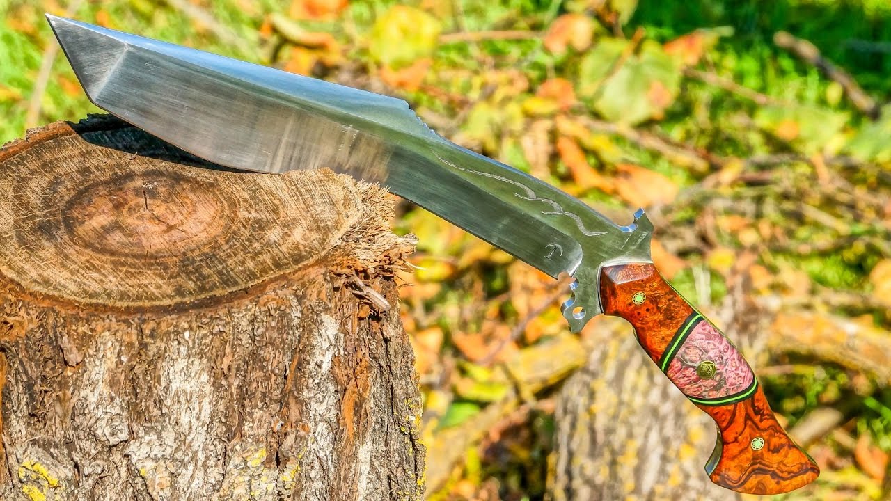 MAKING TANTO KUKRI Part 1