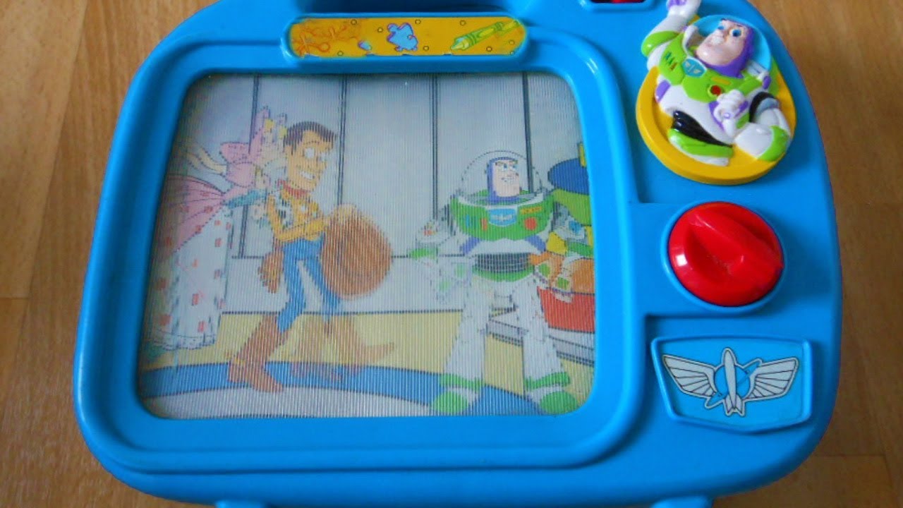 Disney/Pixar Toy Story 2 - Wind Up TV Musical Toy - Scrolling Screen