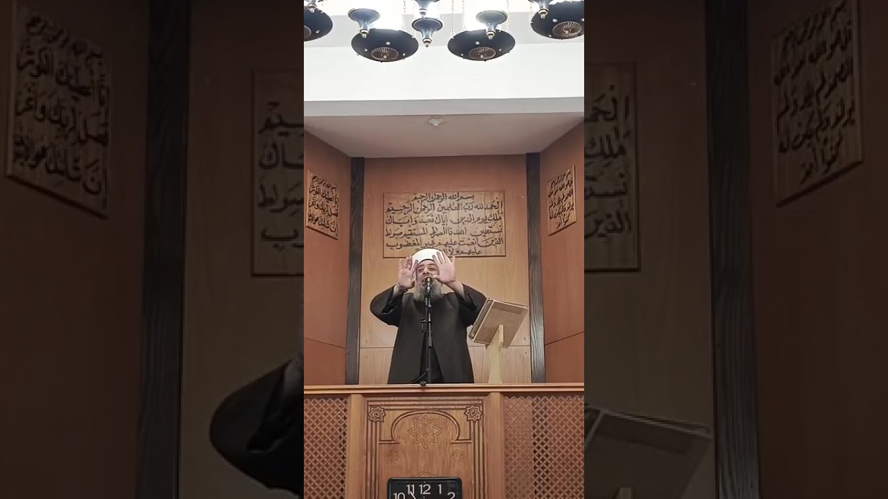 نقل لخطبة الجمعة من رحاب مسجد العلا -خلدة