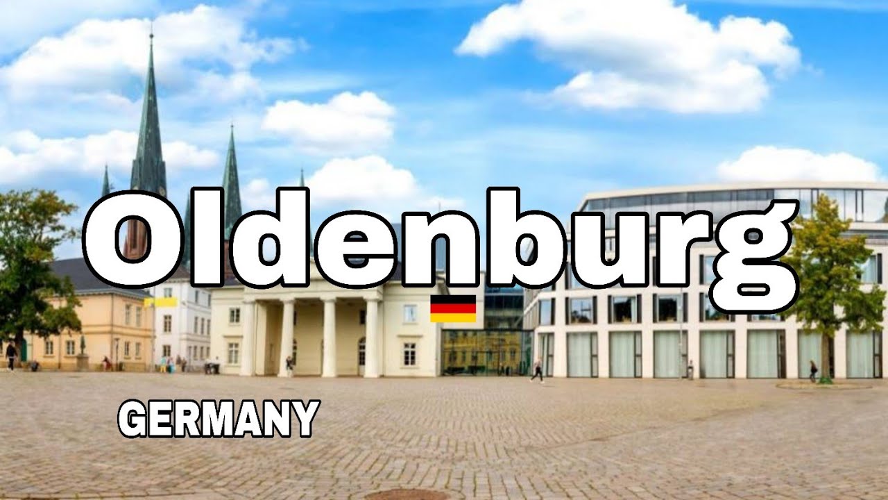 Oldenburg Germany 🇩🇪 Walking Tour | Exploring the Historic City Center | 4K 60fps