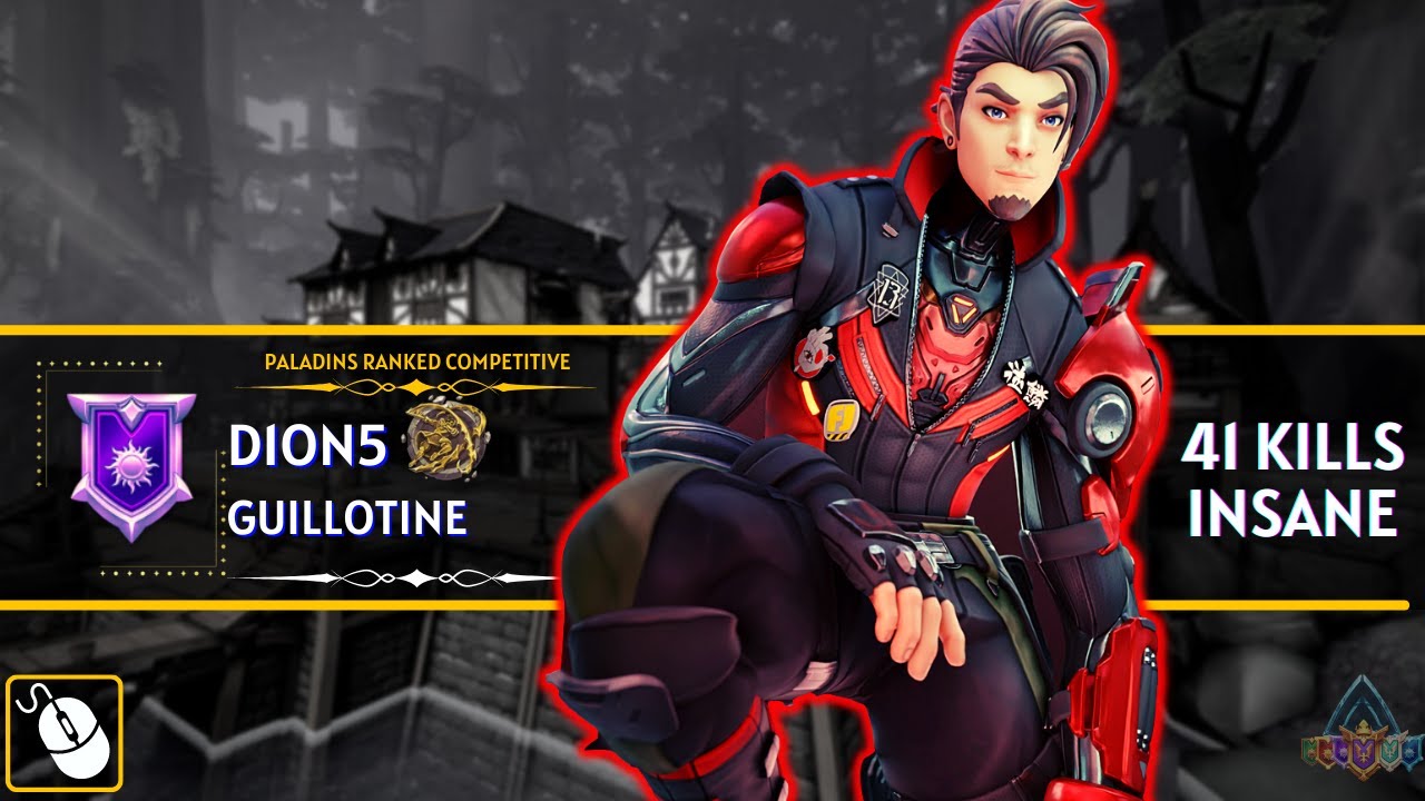 41 Kills and 189K+ DMG D1on5 (Platinum) Paladins Ranked Competitive