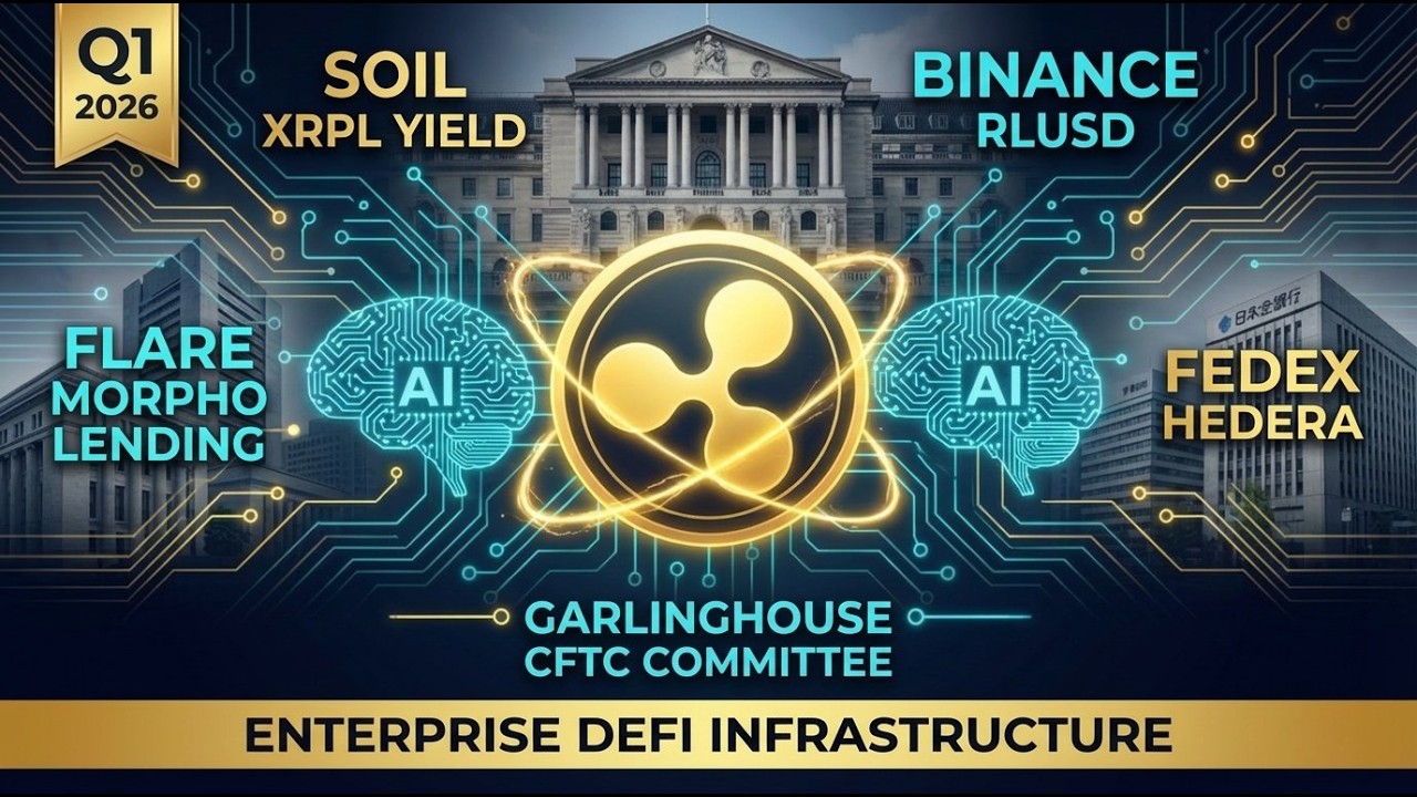 Soil XRPL RLUSD Yield, Flare Modular Lending, Binance RLUSD XRP, Garlinghouse & CFTC, FedEx Hedera