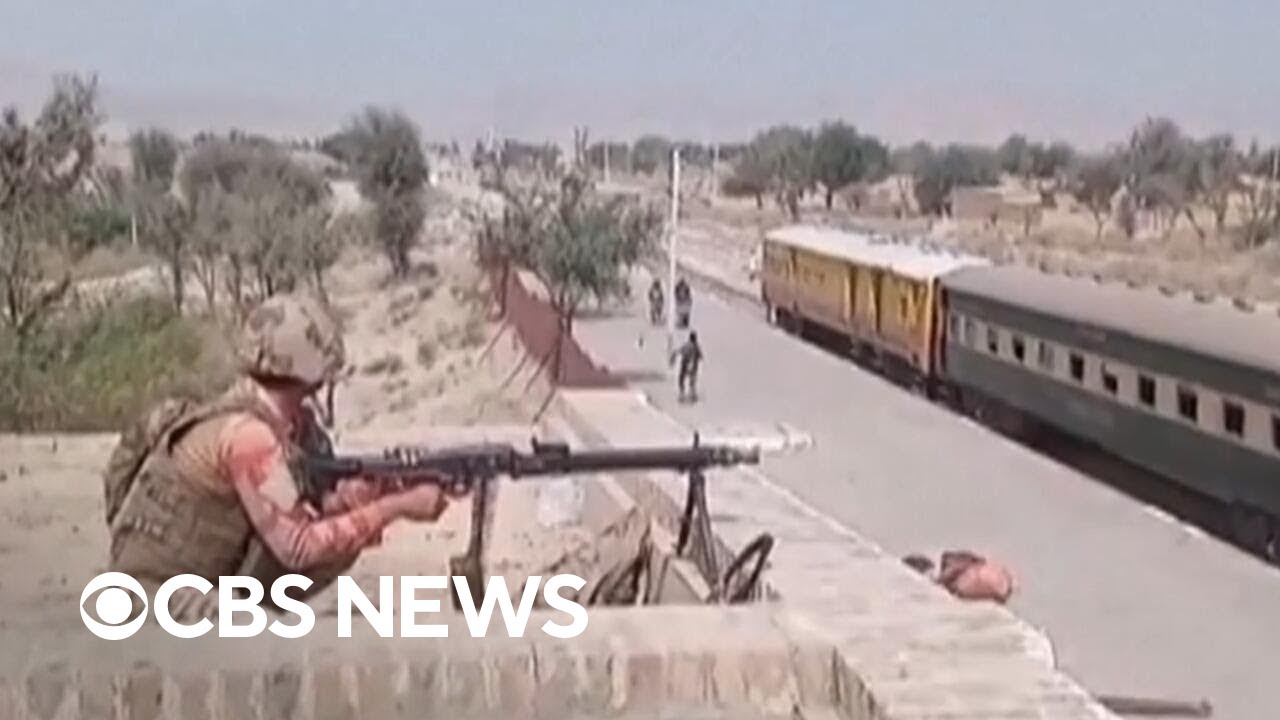 Operation underway to rescue hostages on hijacked train in Pakistan