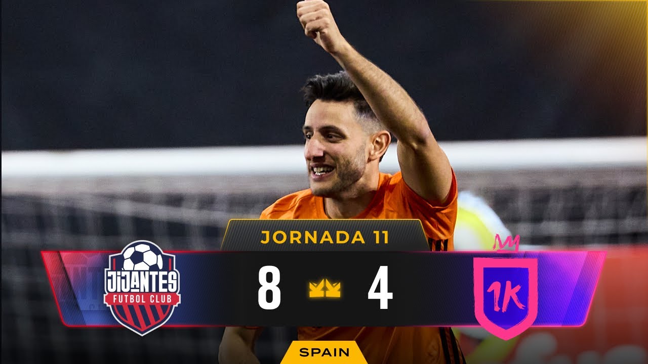 Jijantes FC de GERARD ROMERO VS 1K FC de IKER CASILLAS | Partido completo Jornada 11 (8-4)