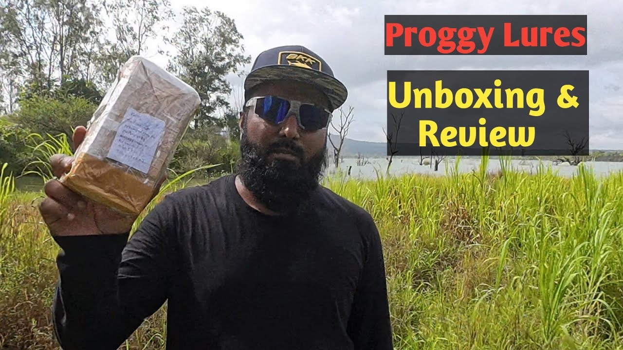 Proggy Fishing Lures😍 Unoboxing & Review🎣