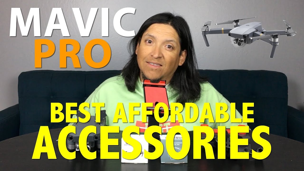 Best Low Cost Mavic Pro Accessories | Camera Gimbal Lock | Sun Hood | Ipad Holder