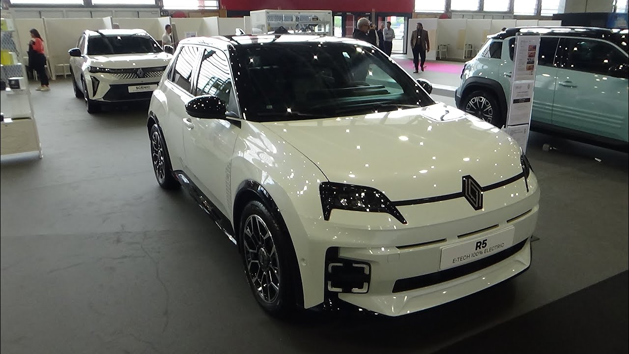 2026 Renault 5 Electric 150 Roland-Garros - Exterior and Interior - Salon Automobile Lyon 2025