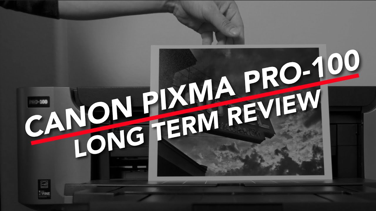 CANON PIXMA PRO-100 | My Longterm Review of this awesome photo printer.