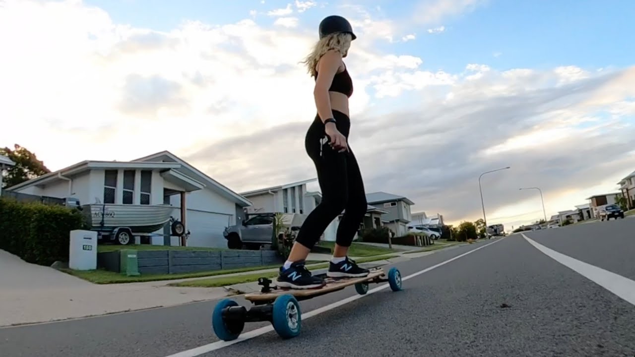 Cruising the Evolve electric skateboards with the GoPro Max