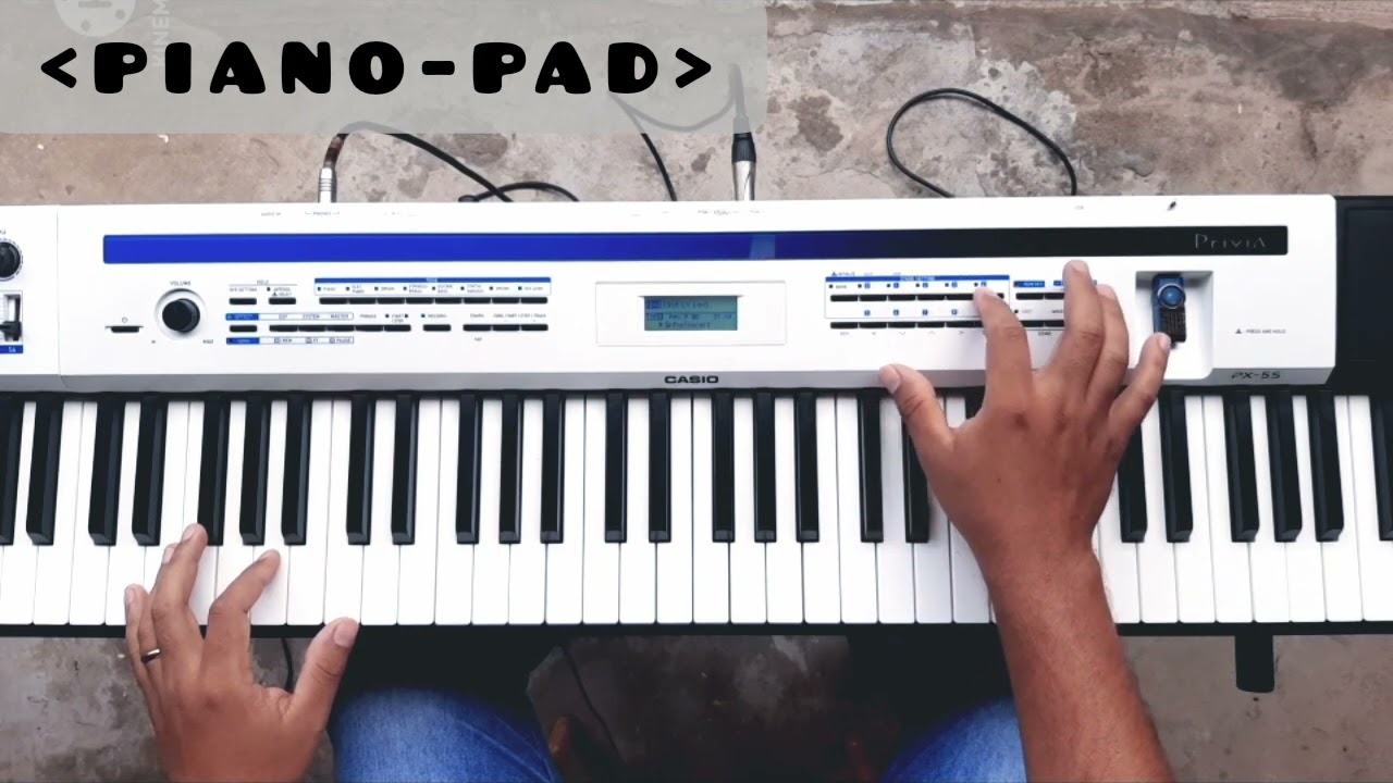 Demo - Casio Privia PX-5S - Timbres Editados