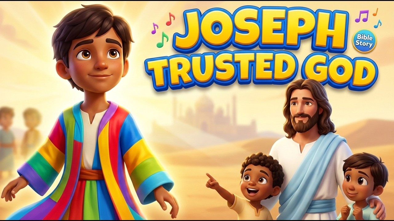 Joseph Trusted God | Christian Song for Kids | Bible Worship Fun & Learning