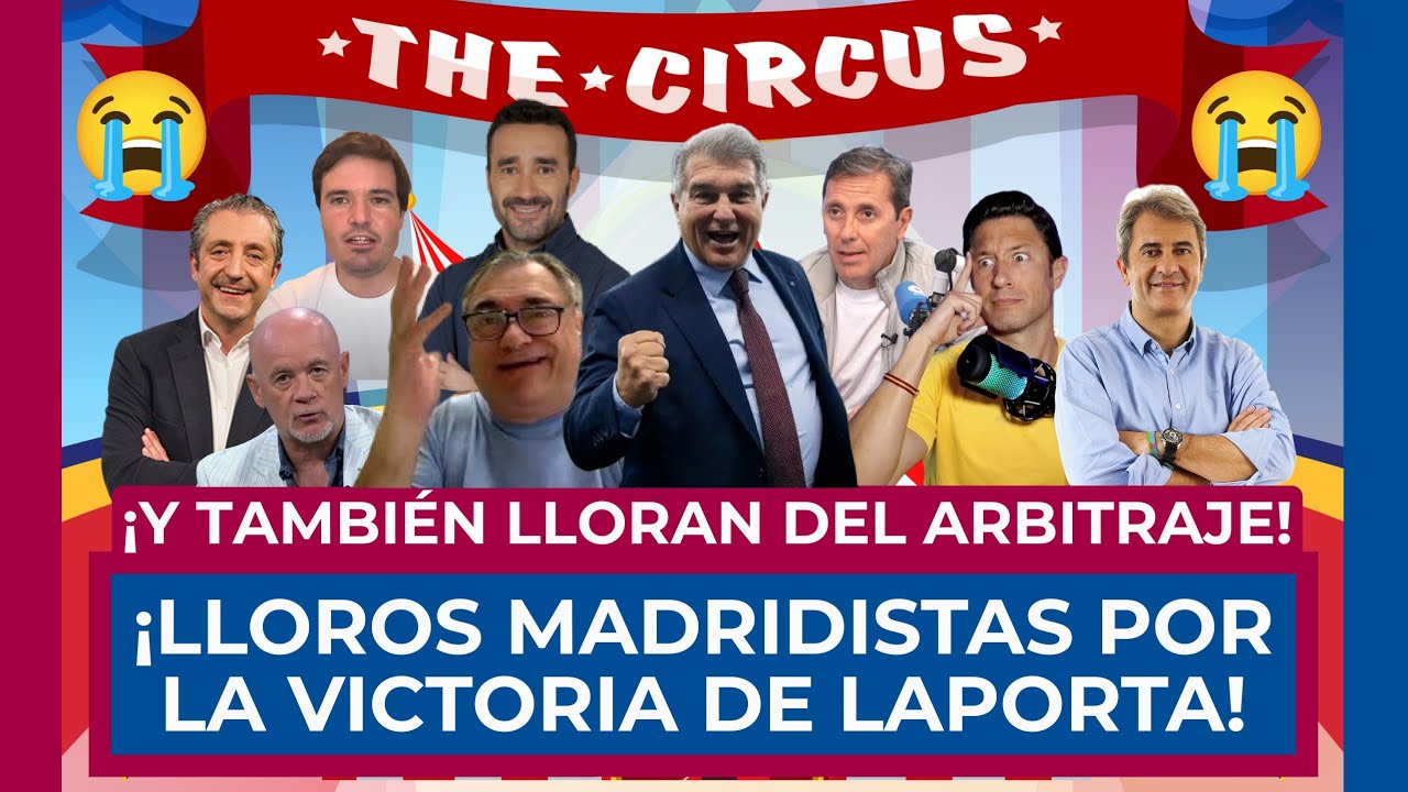 😭🎪 ¡LLOROS MADRIDISTAS POR LA VICTORIA DE LAPORTA! 🔵 LOS CULÉS NO HEMOS VOTADO BIEN SEGÚN ELLOS... 😂