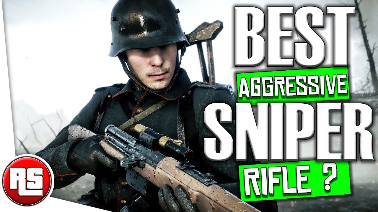 BEST Aggressive SNIPER RIFLE ?: (Battlefield 1 Ross Mk 3 Rifle)