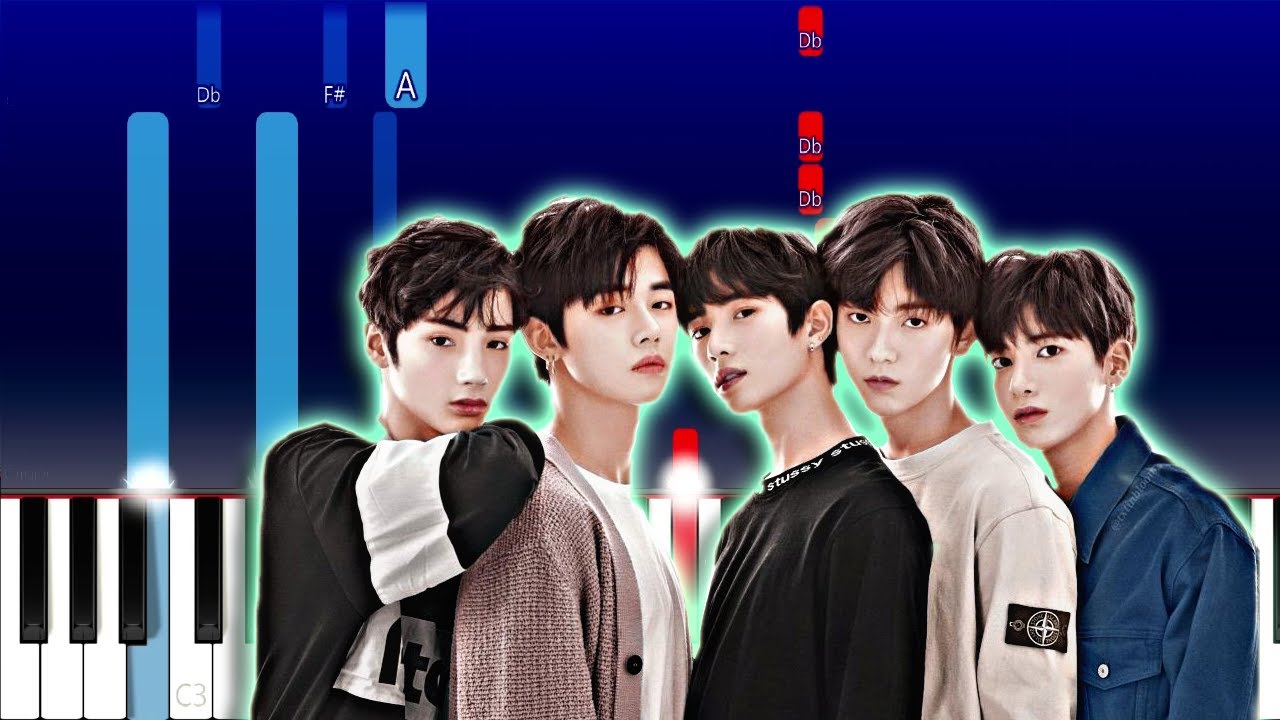 TXT - Blue Hour (Piano Tutorial)